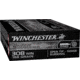 Winchester Super Suppressed .308 Winchester 168 grain Subsonic Open Tip Range Centerfire Rifle Ammo, 20 Rounds, SUP308