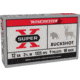 Winchester Super-X 12 Gauge 9 Pellet 2.75in Buckshot Shotgun Ammo, 25 Rounds, XB1200VP25