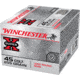 Winchester Super-X HANDGUN .45 Colt 255 grain Lead Round Nose Brass Cased Centerfire Pistol Ammo, 20 Rounds, X45CP2
