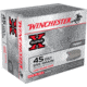 Winchester Super-X HANDGUN .45 Colt 255 grain Lead Round Nose Brass Cased Centerfire Pistol Ammo, 20 Rounds, X45CP2
