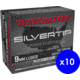 Winchester Super-X Handgun 9 mm Luger 147 grain Silvertip Jacketed Hollow Point Centerfire Pistol Ammo, 200 Rounds