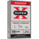 Winchester Super-X RIFLE .220 Swift 50 grain Jacketed Soft Point Centerfire Rifle Ammo, 20 Rounds, X220S
