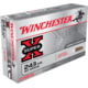 Winchester Super-X RIFLE .243 Winchester 80 grain Jacketed Soft Point Brass Cased Centerfire Rifle Ammunition