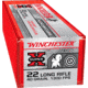Winchester Super-X RIMFIRE .22 Long Rifle 40 grain Copper Plated Lead Round Nose Rimfire Ammo, 100 Rounds, X22LRSS1
