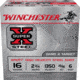 Winchester Super-X Shotshell 16 Gauge 15/16 oz 2.75" Centerfire Shotgun Ammo, 25 Round, WE16GT6