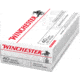 Winchester USA Handgun .40 S&amp;W 180 grain Jacketed Hollow Point Brass Cased Centerfire Pistol Ammo, 50 Rounds, USA40JHP