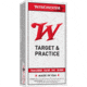 Winchester USA Handgun, 9 mm Luger, 124 grain, Full Metal Jacket, Brass, Centerfire Pistol Ammo, 50 Rounds, USA9 mm