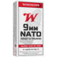 Winchester USA Handgun 9 mm NATO 124 grain Full Metal Jacket Brass Cased Centerfire Pistol Ammo, 50 Rounds, Q4318