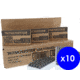 Winchester USA Handgun FORGED, 9 mm Luger, 115 grain, Full Metal Jacket, Steel, Centerfire Pistol Ammo, 500 Rounds, WIN9SV
