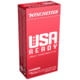 Winchester USA Ready 9mm Luger 115 Grain Full Metal Jacket Flat Nose Brass Cased Centerfire Pistol Ammunition