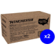 Winchester USA RIFLE, 5.56x45mm NATO, 55 grain, Full Metal Jacket, Brass, Centerfire Rifle Ammo, 2000 Rounds, WM1931000-KIT1