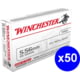 Winchester USA RIFLE, 5.56x45mm NATO, 55 grain, Full Metal Jacket, Brass, Centerfire Rifle Ammo, 1000 Rounds, WM193K-KIT4