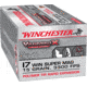 Winchester Varmint X LF .17 Winchester Super Magnum 15 grain Rapid Expansion Polymer Tip Rimfire Ammo, 50 Rounds, X17W15PLF