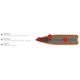 Winchester Varmint X Rifle Ammo, .22-250 Remington, Rapid Expansion Polymer Tip, 55 grain, 20 Rounds, X22250P