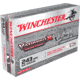 Winchester Varmint X RIFLE LEAD FREE .243 Winchester 55 grain Zink Core Hollow Point Centerfire Rifle Ammo, 20 Rounds, X243PLF