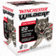 Winchester Wildcat .22 Long Rifle 40 Grain Copper Plated Rimfire Ammo, 500 Rounds, WW22LRB