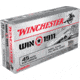 Winchester WIN1911 .45 ACP 230 grain Full Metal Jacket Centerfire Pistol Ammo, 50 Rounds, X45T