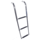 Windline Under Platform Telescoping 3 Step Ladder Stainless Steel Steps, UP-3X