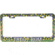 Wingo Outdoors License Plate Frame, Brook Trout, Trout Bum, 12 x 7 inches, W-LIC-103-TB