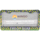 Wingo Outdoors License Plate Frame, Brook Trout, Trout Bum, 12 x 7 inches, W-LIC-103-TB