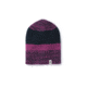 Smartwool Winter Valley Stripe Beanie -Unisex, Deep Navy-Meadow Mauve H, Unisex Medium, SW000438A97-1FM