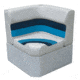 Wise 8WD133-1011 Seat Only, 8WD133-1011 SEAT ONLY