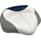 Wise Baja Series Casting Seat, Brite White/Midnight/Grey, Small, 1466-1773