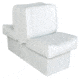 Wise Deluxe Lounge Seat w/ 10'' Base, Wise White, Large, 8WD707P-1-710