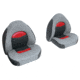 Wise Bass Bucket Seat Kit, Marble/Regal Red/Charcoal, 3303-1881