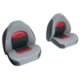 Wise Bass Bucket Seat Kit, Marble/Regal Red/Charcoal, 3303-1881
