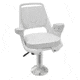 Wise Captains Chair with WP23-15-374 Ped, Wise White, Medium, 8WD1007-710