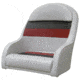 Wise Deluxe Bucket Seat /Charcoal/Red, Grey, 8WD120LS-1012