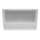 Wise Deluxe Pontoon 37in Bench - Base Only, White, 8WD100-1B-204