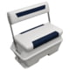 Wise DLX Pontoon 70 Qt Swingback Cooler, Brite White/Mariner Blue, Large, DLX156-1904