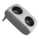 Wise Portable Double Drink Holder, Sky Grey/Dove Grey, Small, 3059-1883