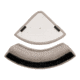 Wise Premier Pontoon 28in Radius Corner, Mocha Java/Cafe/Mushroom, Large, BM11028-1749