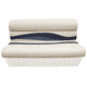 Wise Premier Pontoon 50in Bench, Platinum/Mocha Java/Khaki, Large, BM1145-1066