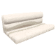 Wise Premier Pontoon 55in Bench, Platinum/Mocha Java/Khaki, Large, BM1155-1066