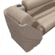 Wise Premier Pontoon Lean Back Right, Mocha Java/Cafe/Mushroom, Large, BM13006R-1749