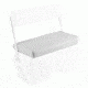 Wise Replacement Seat Only-156, White, Medium, 8WD156-R-S