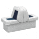 Wise Bucket Style Lounge Seat w/ 10'' Base, Wise Gray/Wise Navy, Large, 8WD505P-1-660