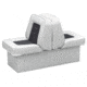 Wise Bucket Style Lounge Seat w/ 10'' Base, Wise Gray/Wise Charcoal, Large, 8WD505P-1-664