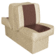 Wise Deluxe Lounge Seat w/ 10'' Base, Wise Sand/Wise Brown, Large, 8WD707P-1-662
