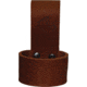 Wisemen Trading Buffalo Axe Belt Loop, 2in x 1.5in, Buffalo Leather, Dark Brown, 3848