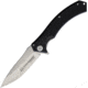 WithArmour Avalon Framelock Folding Knife, 3.5 satin finish D2 tool steel blade, Black G10 handle with stainless back handle, WA-086BKG