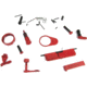 WMD Guns Accent Build Kit, 5.56, Firehouse Red, 1-ACCKIT-Firehouse Red