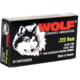 Wolf Ammo .223 Remington 55 grain Full Metal Jacket Bimetal Rifle Ammunition