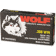 Wolf Ammo .308 Winchester 150 Grain Full Metal Jacket Steel Rifle Ammo , 20 Rounds, Bimetal, 308WFMJ