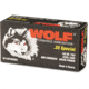 Wolf Ammo .38 Special 130 Grain Full Metal Jacket Steel Pistol Ammo , 50 Rounds, 38WFMJ