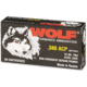 Wolf Ammo .380 ACP 91 Grain Full Metal Jacket Steel Pistol Ammo , 50 Rounds, 917WFMJ